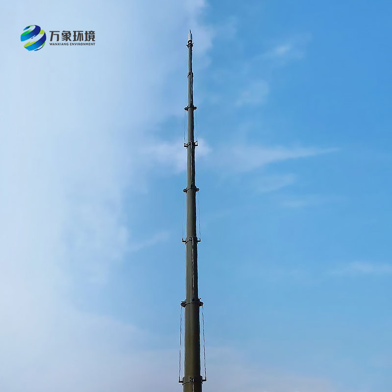 可移動升降避雷針